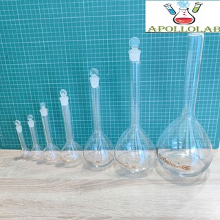 Bình định mức trắng thủy tinh nhiều size