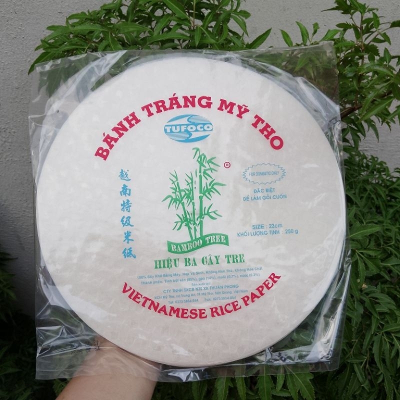 Combo 5 gói bánh tráng cuốn gỏi cuốn Mỹ Tho  các loại
