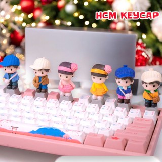 Nút bàn phím cơ lẻ keycap cún dể thương