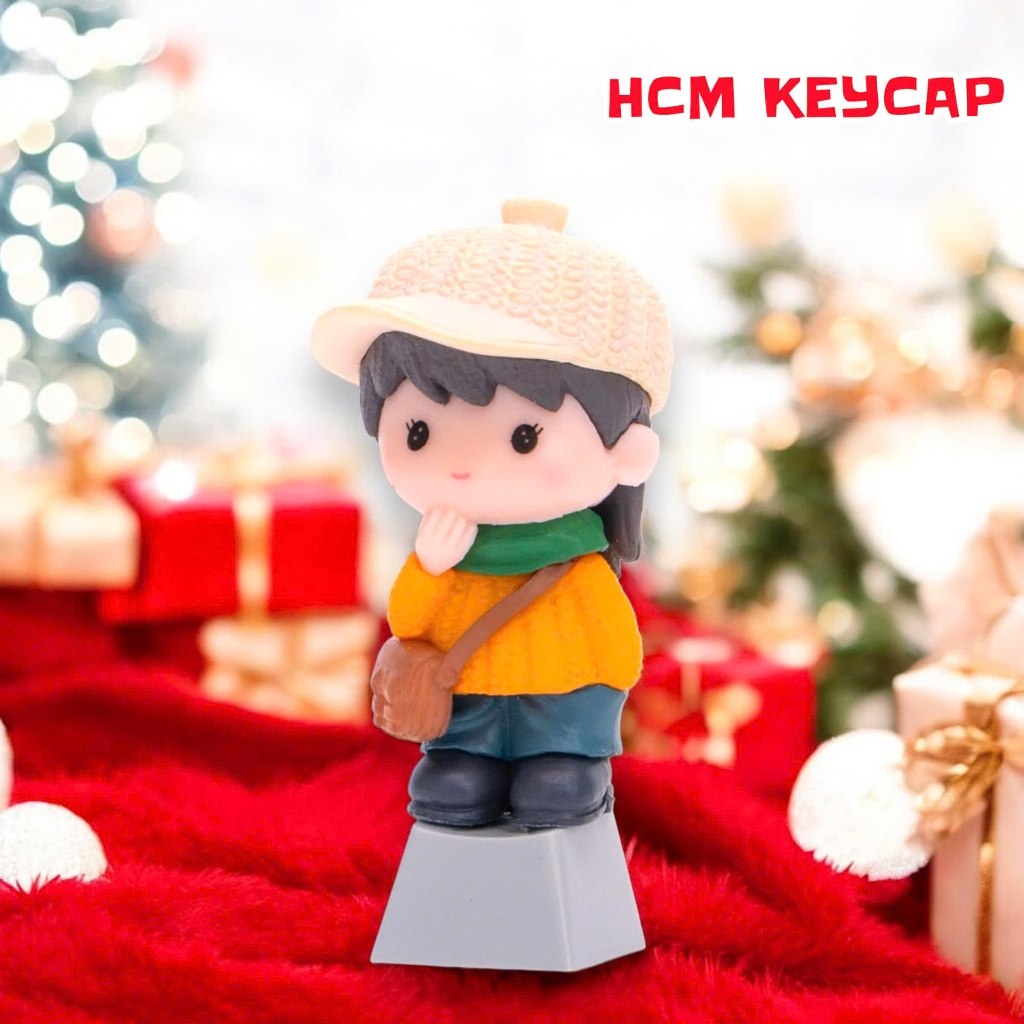 Nút bàn phím cơ lẻ keycap cún dể thương