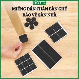 Miếng dán chân ghế chân bàn chống trầy chống trượt chống tiếng ồn Dotina MDG01