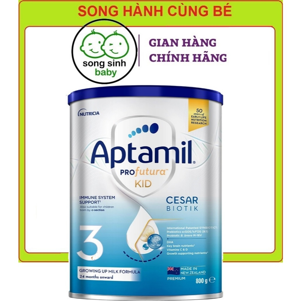 Sữa bột Aptamil Profutura Kid Cesarbiotik New Zealand số 3 - Synbiotic độc quyền