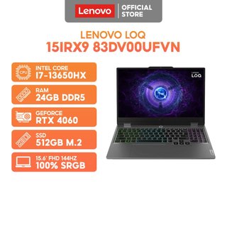 Laptop Gaming Lenovo LOQ 15IRX9 83DV00UFVN i7-13650HX | 24GB | 512GB | RTX™ 4060 8GB | 15.6' | W11