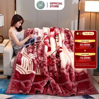 Chăn Lông Tuyết mẫu đẹp cao cấp 3000g siêu mềm mịn, mền tuyết, mền nhung, mền lông tuyết, chăn nhung, chăn mùa đông, dày