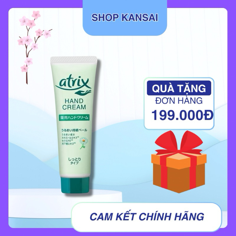 Kem dưỡng tay Atrix Nhật Bản 50g