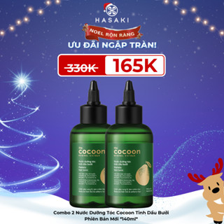 Combo 2 Nước Dưỡng Tóc Cocoon Tinh Dầu Bưởi Phiên Bản Mới Hasaki Sản Phẩm Chính Hãng