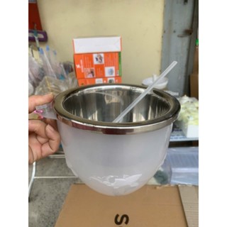 Bộ bát ướp lạnh rượu inox cao cấp tặng kèm gáo múc