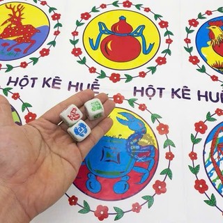 Đồ Chơi Lắc Bầu Cua Tôm Cá, Bầu Cua Cá Cọp đồ chơi dịp lễ tết