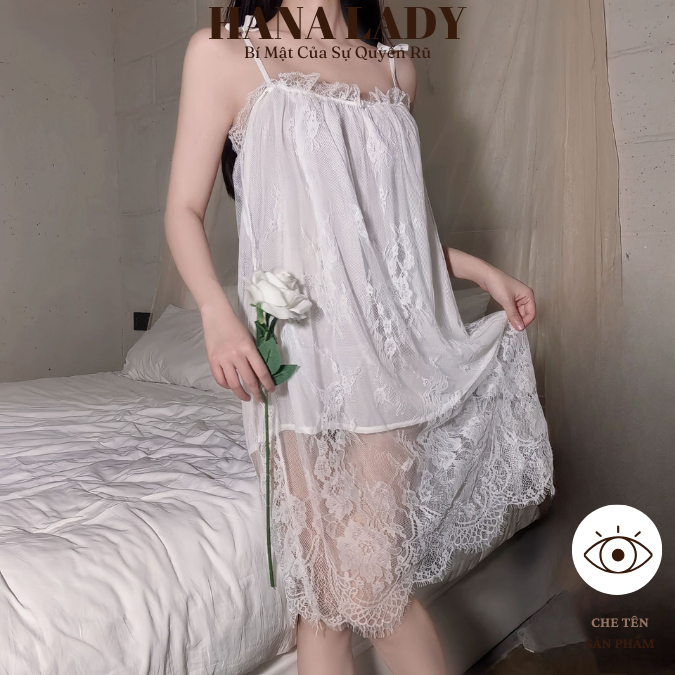 Váy Ngủ Nữ Sexy - Đầm Ngủ Babydol Dễ Thương Ren 2 Lớp Cao Cấp VN312 | BigBuy360 - bigbuy360.vn