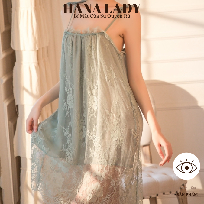 Váy Ngủ Nữ Sexy - Đầm Ngủ Babydol Dễ Thương Ren 2 Lớp Cao Cấp VN312 | BigBuy360 - bigbuy360.vn