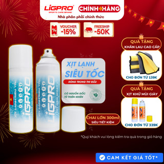DEAL GIÁ SỐC RẺ VÔ ĐỊCH MỖI NGÀY Xịt lạnh giảm đau siêu tốc thảo dược LIGPRO Sơ cứu thể thao chấn thương hiệu quả