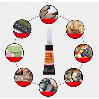 Tuýp Keo Dán Đa Năng Super Glue / A5 / MS, Dính Siêu Chắc (Tuýp Xanh/Tuýp Đen)