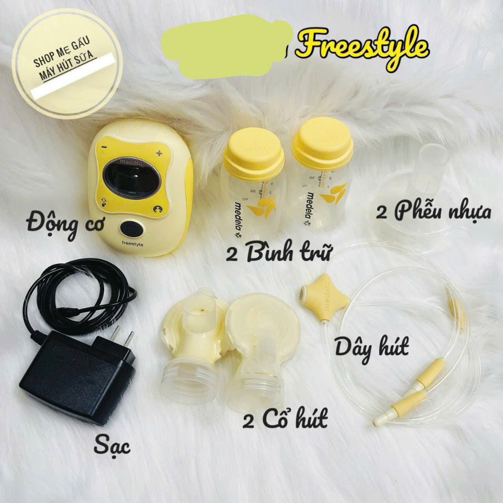 Máy hút sữa Medela Freestyle like new rút gọn
