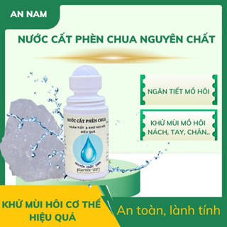  Lăn Khử Mùi hôi Nách - Từ Nước cất phèn chua -  từ thiên nhiên An Toàn hiệu quả 