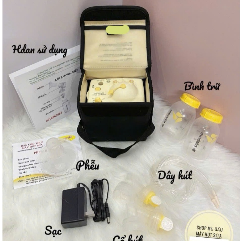 Máy hút sữa Medela Pump thay phễu flex