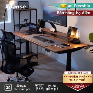  Xpanse Bàn học thông minh điều chỉnh độ cao mặt bàn gỗ phù hợp cho làm việc và chơi game 