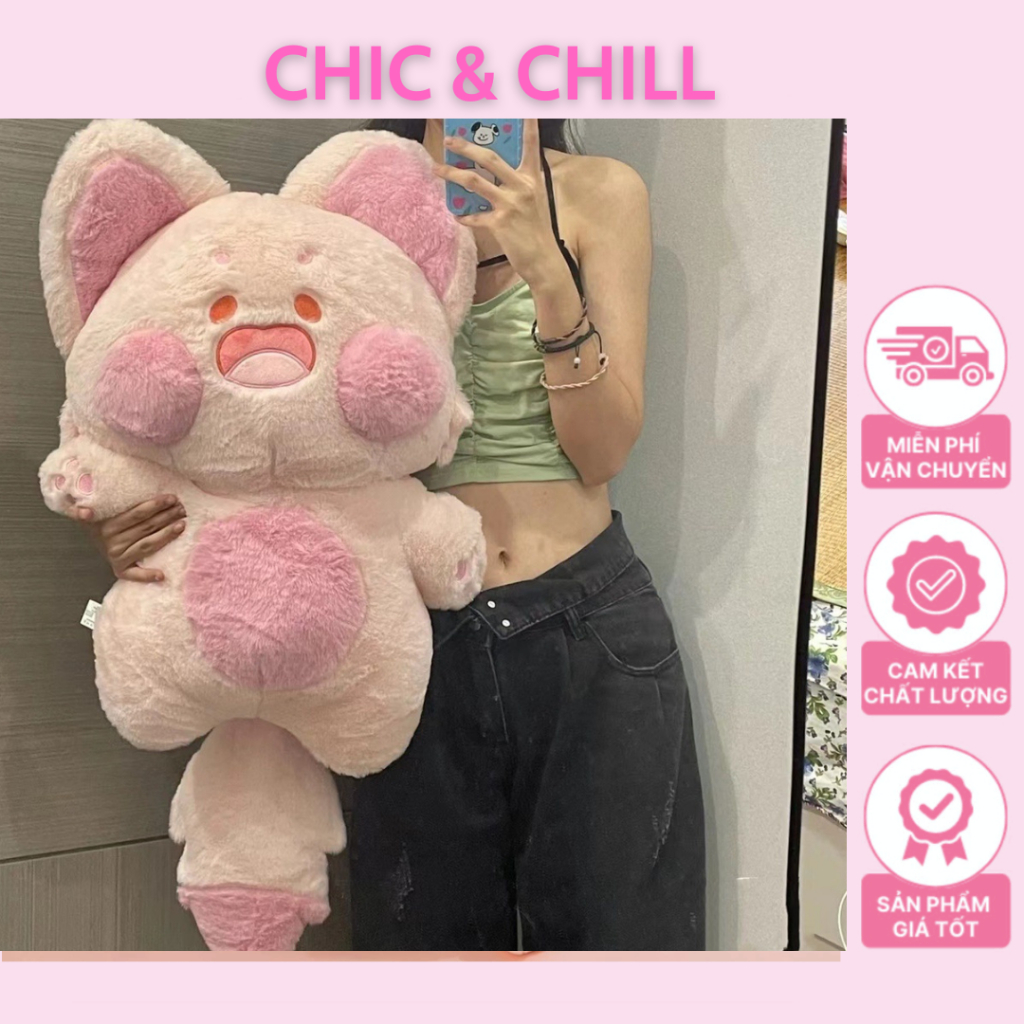 Gấu Bông Mèo Dudu Má Phính Dễ Thương Gấu Bông