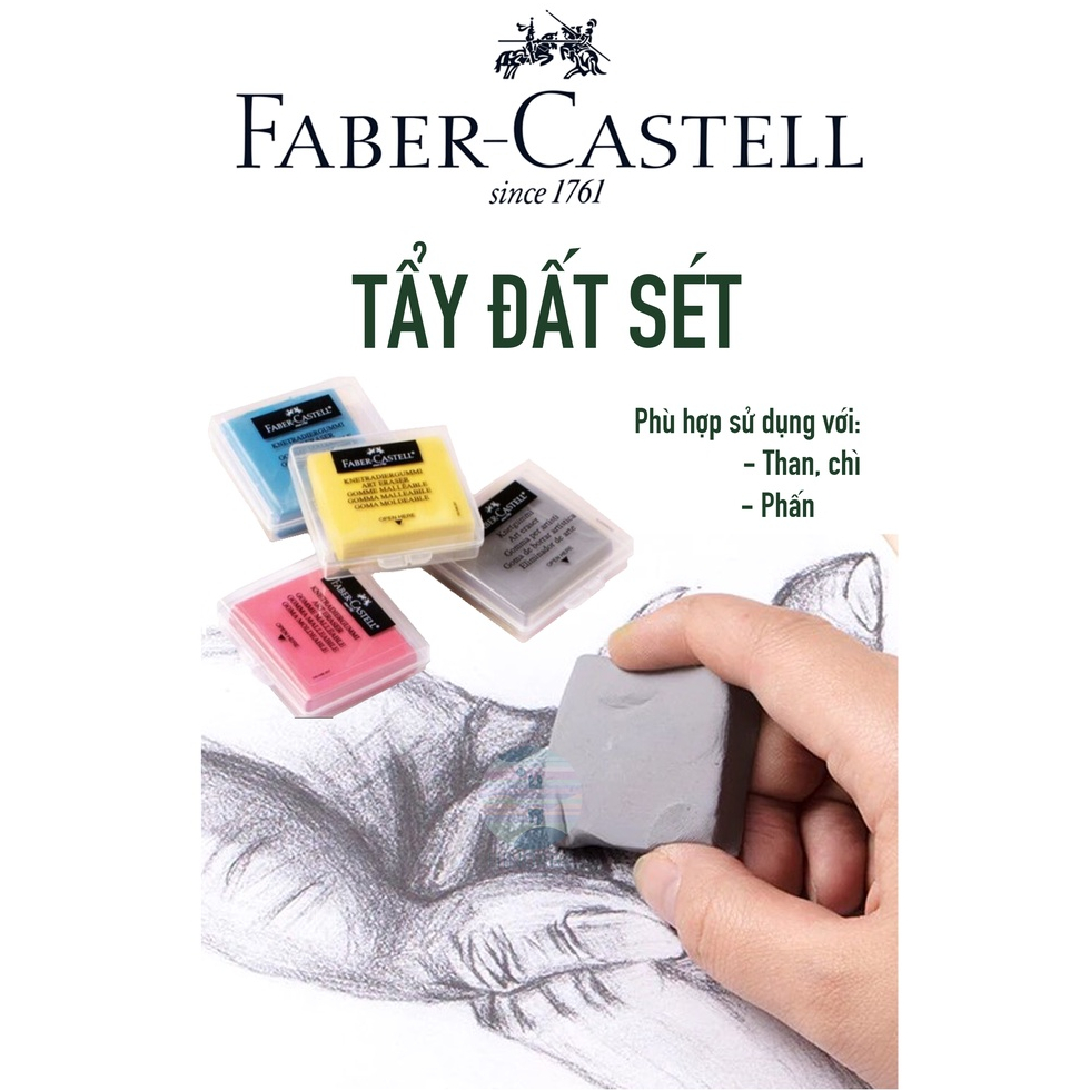 Tẩy đất sét Faber-Castell Kneadable Art Eraser