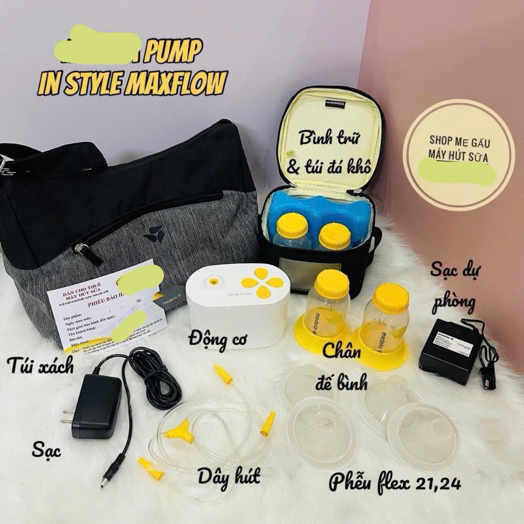 Máy hút sữa Medela Maxflow đầy đủ like new