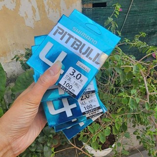 Dây Dù 100m Câu Cá PE Pitbull X4