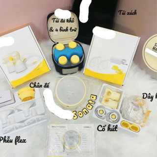 Máy hút sữa có dây Medela Sonata máy cũ thay phụ kiện mới