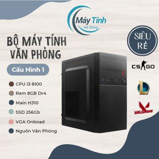 Bộ Cây Văn Phòng i3 8100 Ram 8/16/32Gb SSD 256/500Gb