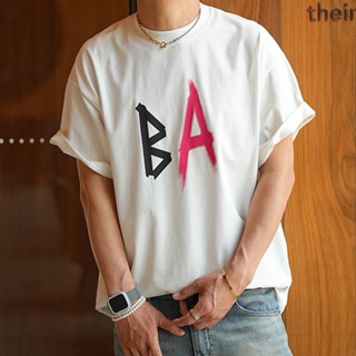  Áo thun Brand Adamtino BA - In Họa Tiết Chữ BA Mặt Trước và Chữ A Lớn Mặt Sau - Vibe Streetwear  281  