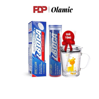 Viên sủi Boca hộp 20 viên hỗ trợ xương khớp chắc khỏe dẻo đai