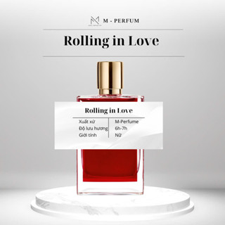  Nước hoa nữ N.EMBYVN Rolling in Love  Rắn đỏ  - Nước hoa EDP hương sang trọng quyến rũ Kiêu kỳ 
