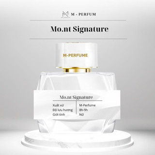 Nước hoa nữ N.EMBYVN Signature EDP của M perfume hương kem vani nhẹ nhàng nữ tính
