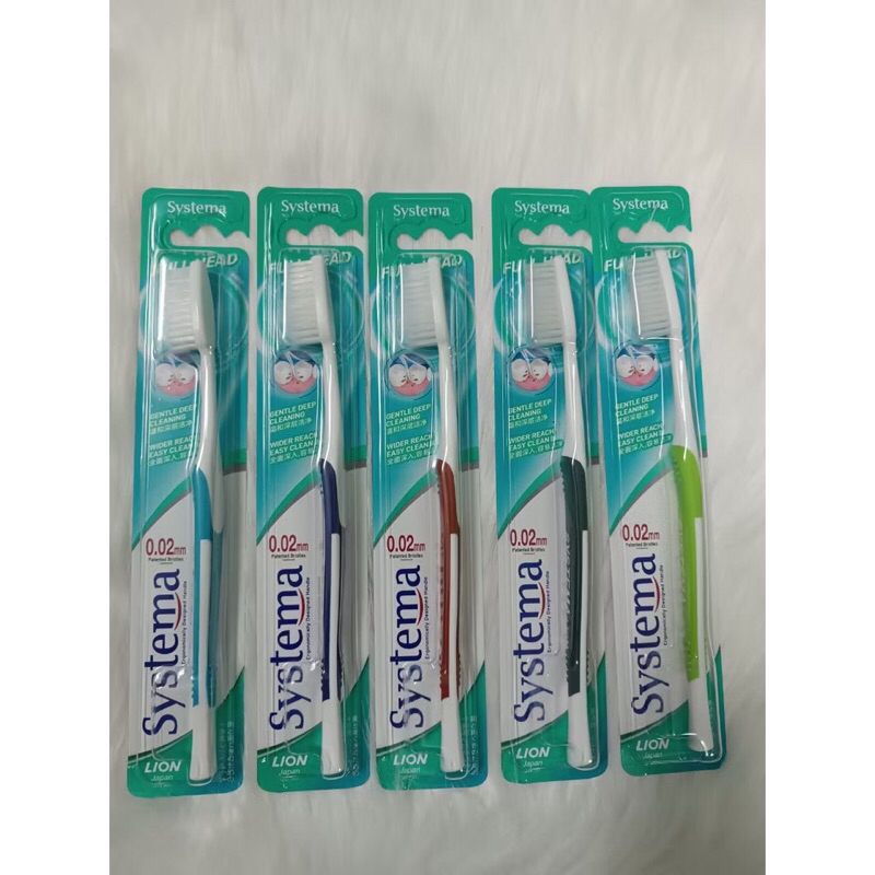 BÀN CHẢI SYSTEMA FULLHEAD SỐ 1 NHẬT BẢN 3 cây/5 cây/10 cây