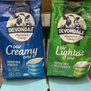 [Mẫu Mới] Sữa bột Devondale nguyên kem-tách kem 1kg nội địa Úc