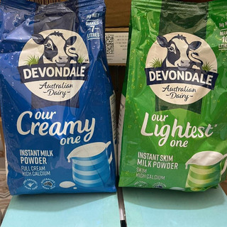 [Mẫu Mới] Sữa bột Devondale nguyên kem-tách kem 1kg nội địa Úc