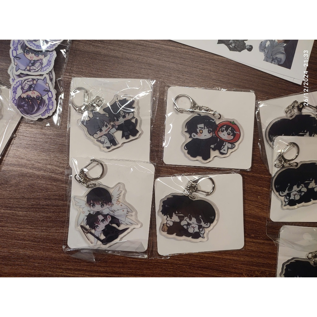 ORV Toàn Trí Độc Giả - Keychain móc khoá & huy hiệu