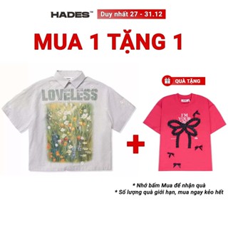 Hades - Áo Sơ Mi Hades Loveless Striped Shirts Tay Lỡ, Form Boxy Local Brand Unisex