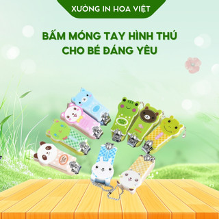 Bấm móng tay hình thú cho bé đáng yêu