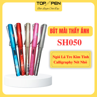  Bút mài thầy Ánh SH 050 ngòi lá tre calligraphy tự động thanh đậm 