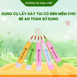 Dụng cụ Lấy dáy tai có đèn mềm cho bé an toàn sử dụng