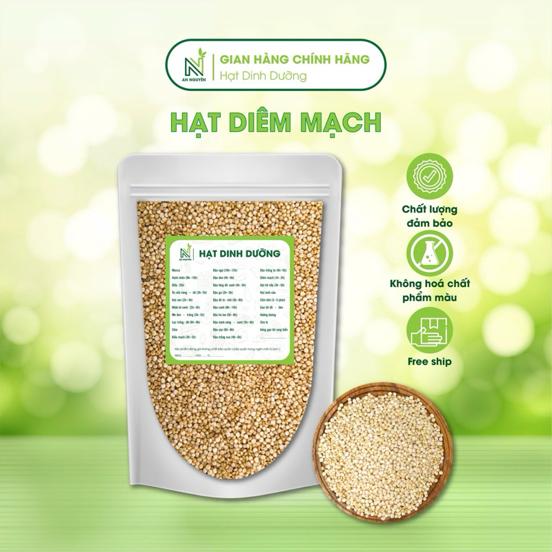 diêm mạch quinoa - hạt diêm mạch