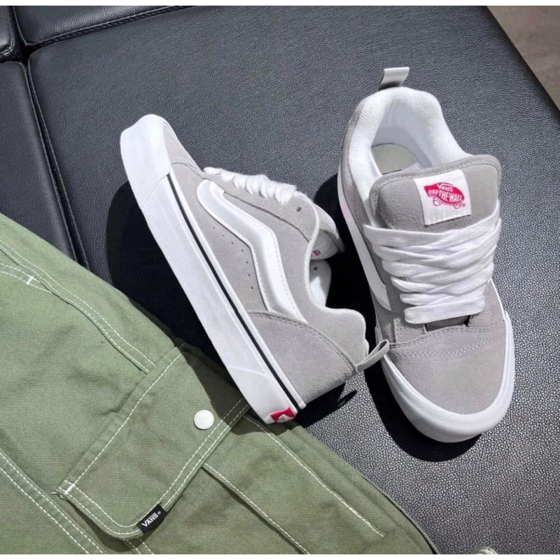 (AUTHENTIC 100%)Giày thể thao unisex VANS KNU SKOOL