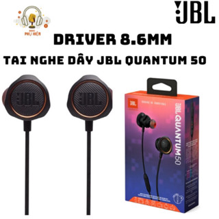 [SHIP HỎA TỐC] Tai nghe Có Dây Gaming JBL Quantum 50 Driver 8.6mm Chính Hãng Siêu bass , Mic Đàm Thoại Tốt