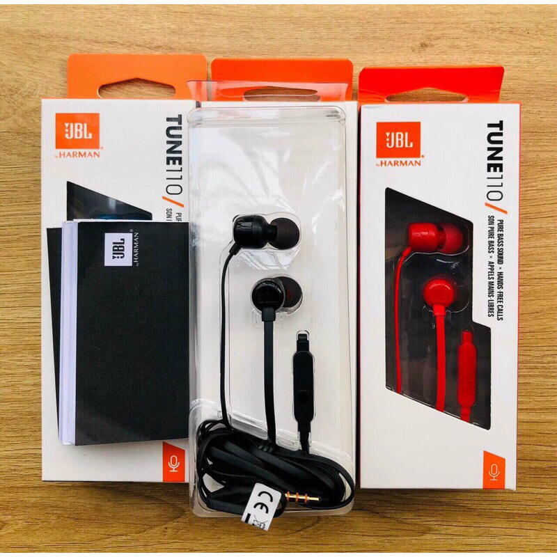 [SHIP HỎA TỐC] Tai Nghe Có Dây JBL T110 Dây Dẹp Không Bị Rối Bass có mic, Bass cực mạnh đánh chuyên game | BigBuy360 - bigbuy360.vn