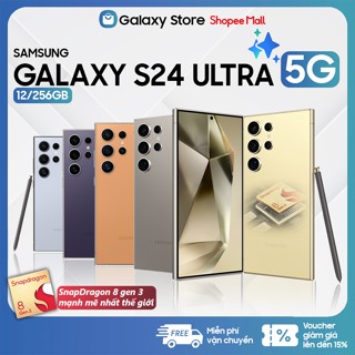  Điện thoại Samsung Galaxy S24 Ultra 12 256GB - Nguyên seal mới 100% - BẢO HÀNH CHÍNH HÃNG 