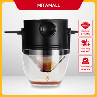 Phin Pha Cà Phê Thông Minh MITAMALL nhỏ gọn tiện lợi với lưới làm bằng thép không gỉ