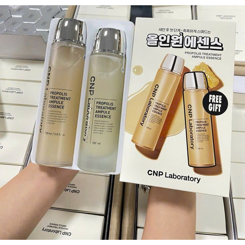 Nước thần keo ong CNP Laboratory Propolis Treatment Ampule Essence 100ml + 150ml (sét 1 tặng 1)