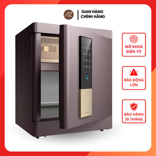 Két Sắt Điện Tử DELI Thông Minh Khoá Vân Tay Điện Tử Cửa Két Đóng Mở Tự Động An Toàn Chống Cháy Kích thước 46x32x38 cm