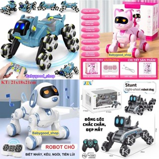 Chó Robot, Mèo Robot, Robot điều khiển từ xa cho bé đồ chơi chú chó thông minh cảm ứng có thể nhảy múa ca hát