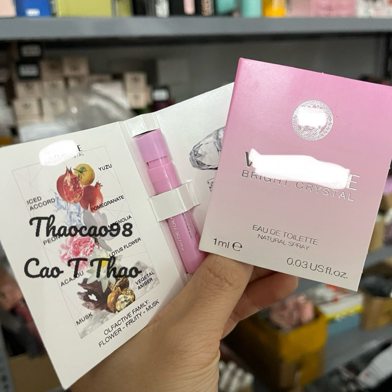 Vial nước hoa Bright Crystal