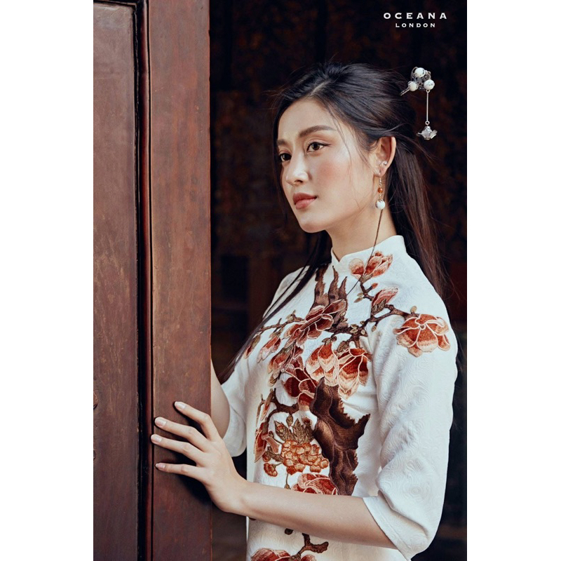 áo dài oceana london size S