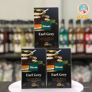 TRÀ DILMAH BÁ TƯỚC - HỘP 30G 20 GÓI - DILMAH EARL GREY CEYLON BLACK TEA